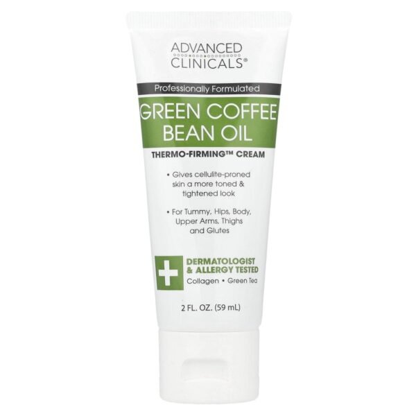 Advanced Clinicals Thermo-Firming™ Cream Green Coffee Bean Oil 59ml