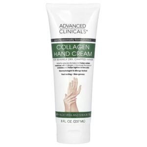 Advanced Clinicals Collagen Hand Cream 237ml