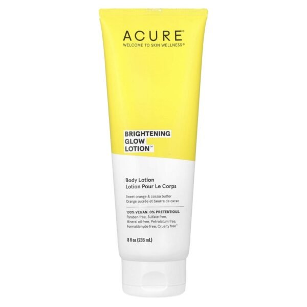 ACURE Brightening Glow Body Lotion Sweet Orange & Cocoa Butter 236ml