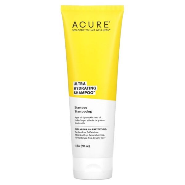 ACURE Ultra Hydrating Shampoo Argan Oil & Pumpkin Seed Oil 236ml