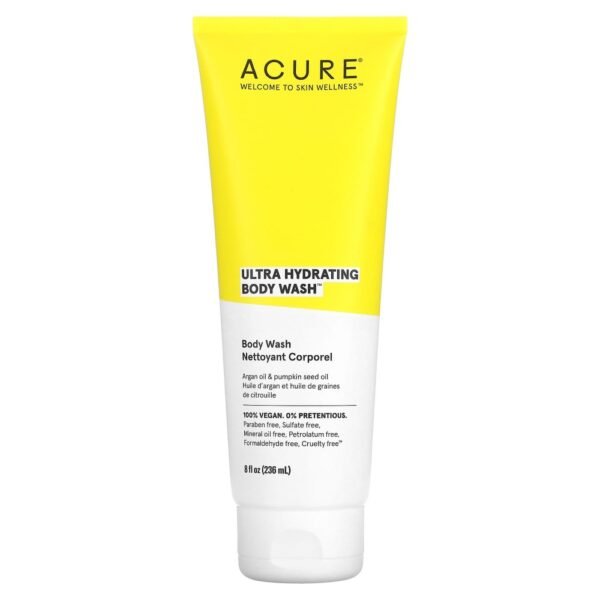 ACURE Ultra Hydrating Body Wash Argan Oil & Pumpkin Seed Oil 236ml