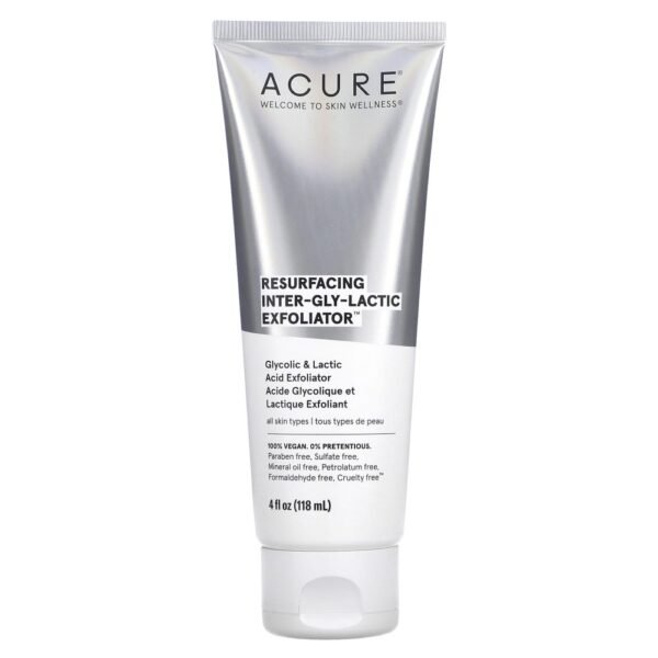 ACURE Resurfacing Inter-Gly-Lactic Exfoliator 118ml