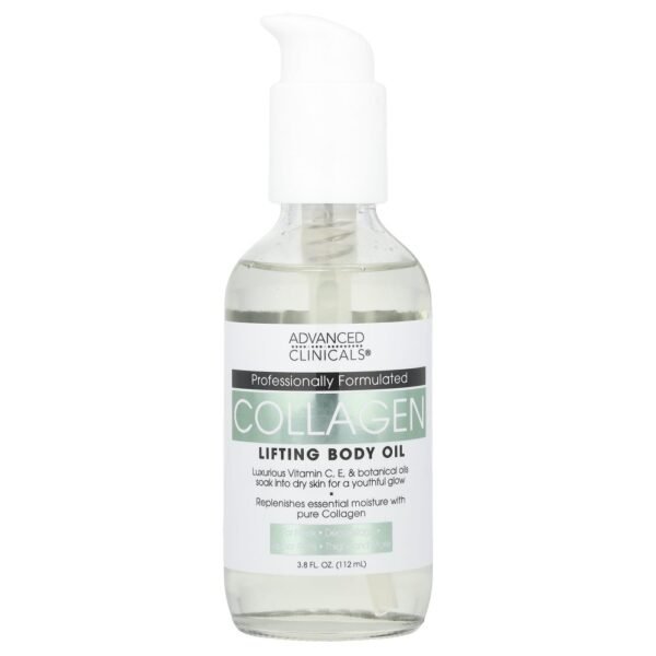 Advanced Clinicals Collagen Lifting Body Oil 112ml
