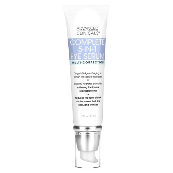 Advanced Clinicals Complete 5-in-1 Eye Serum Multi-Correction 59ml