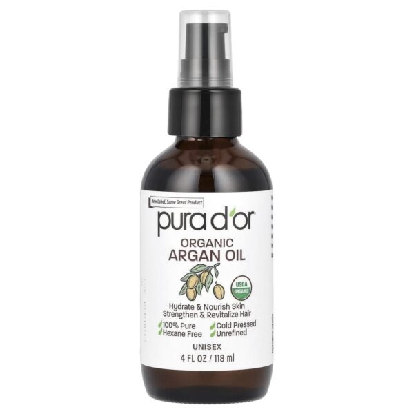 Pura D'or Organic Argan Oil 118ml