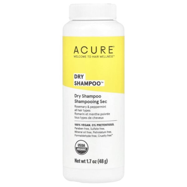 ACURE Dry Shampoo™ All Hair Types Rosemary & Peppermint 48g