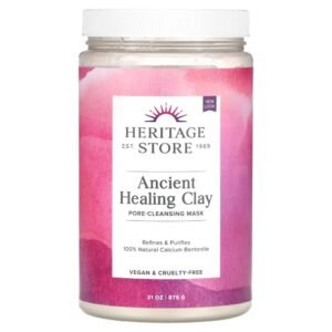 Heritage Store Ancient Healing Clay Pore-Cleansing Beauty Mask 879g